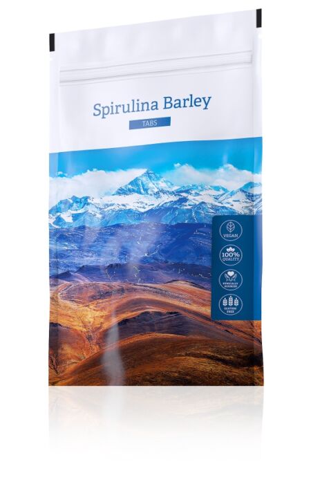 Spirulina Barley / Spirulina alga és Zöldárpa tabletta